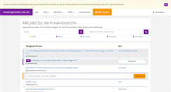 Desktop Screenshot of mediengestalter-jobs.de