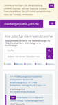Mobile Screenshot of mediengestalter-jobs.de